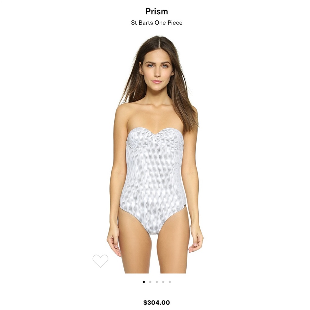 Prism St. Bart’s Black White Swimsuit Sz. 00